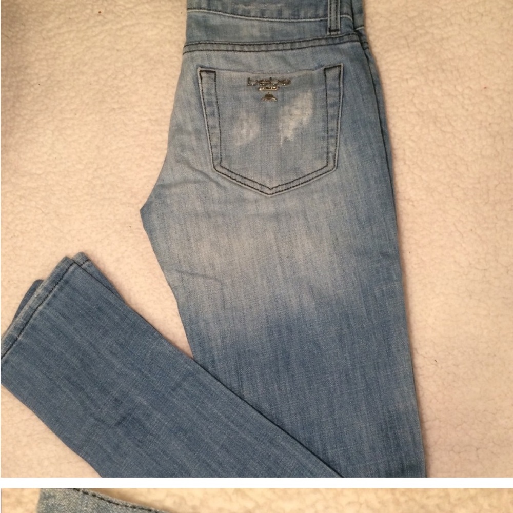 bebe Light Blue Denim Jeans